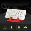 Uniwersalny uchwyt samochodowy silikonowa podstawka na telefon nano pad czarny